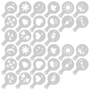 32 pc Caffè Decorazione Stencil  – Miglior Prezzo