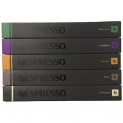 NESPRESSO 50 Capsule Originali Caffè Assortimento: 10x Roma 10x Ristretto 10x Capriccio 10x Arpeggio 10x Livanto – Miglior Prezzo