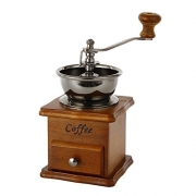 ZULUX Vintage Manual Coffee Grinder ceramica conico Burr mano portatile manovella Macchina per il caffè – Miglior Prezzo