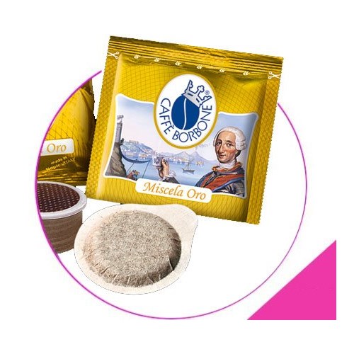 150 CIALDE CAFFE’ BORBONE ORO FILTRO IN CARTA 44MM – Miglior Prezzo