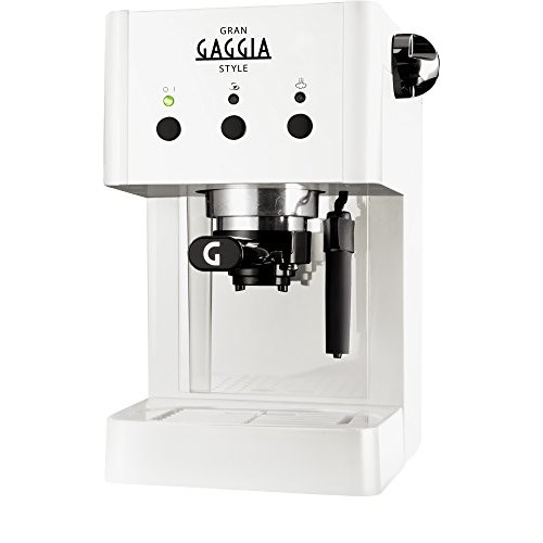 Gaggia Macchina per il Caffè Grangaggia Style, Bianco – Miglior Prezzo
