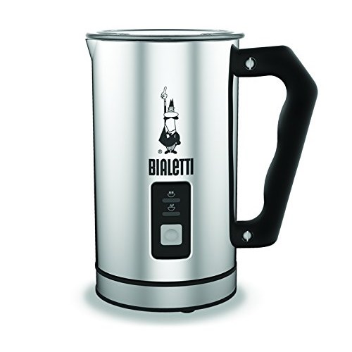 Bialetti Milk Frother, Montalatte elettrico, capacità 240 ml, Acciaio inox – Miglior Prezzo
