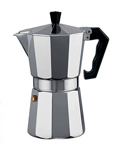 Borella Casalinghi Polo Caffettiera, Alluminio, Grigio – Miglior Prezzo