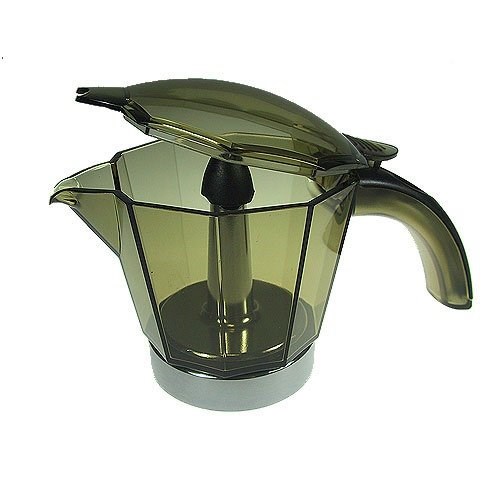 De'Longhi Replacement Carafe For Alicia & EMKE63 Coffee Makers - 6 Cups, Silver