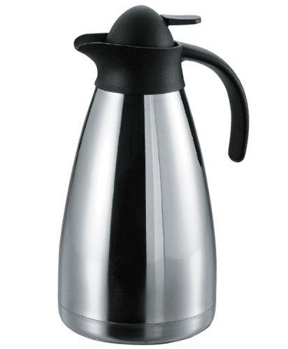 CookSpace ® – Caraffa termica a doppio strato, 2 L, in acciaio INOX 18/8 – Miglior Prezzo