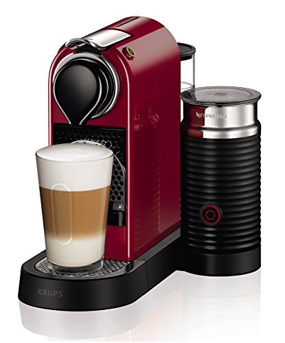 Nespresso XN7605 Citiz & Milk Macchina per Caffè Espresso di Krups, Ciliegio – Miglior Prezzo