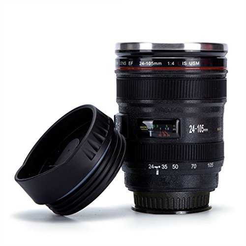 Tazza Termica da Caffè a forma di Obiettivo Fotocamera – Miglior Prezzo